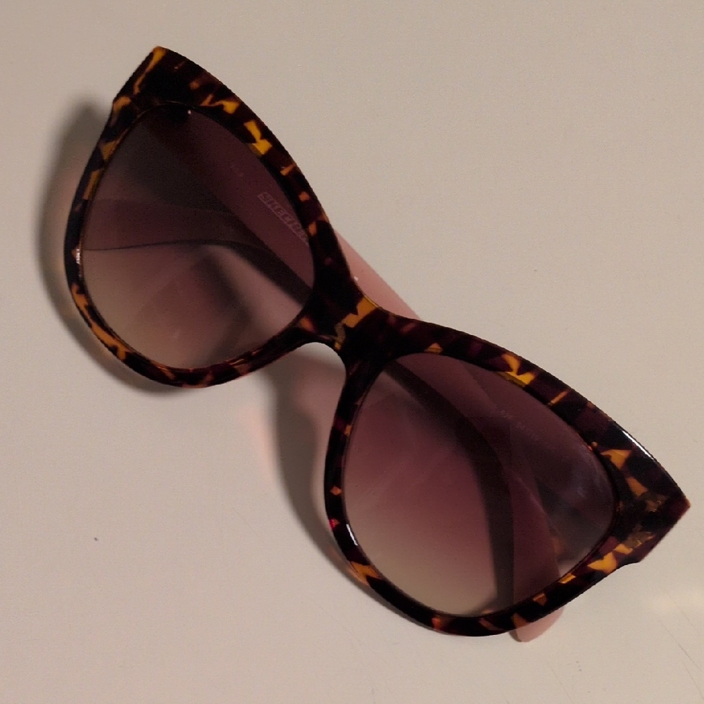 Skechers Brown‎ Tortoise Cat-Eye Sunglasses